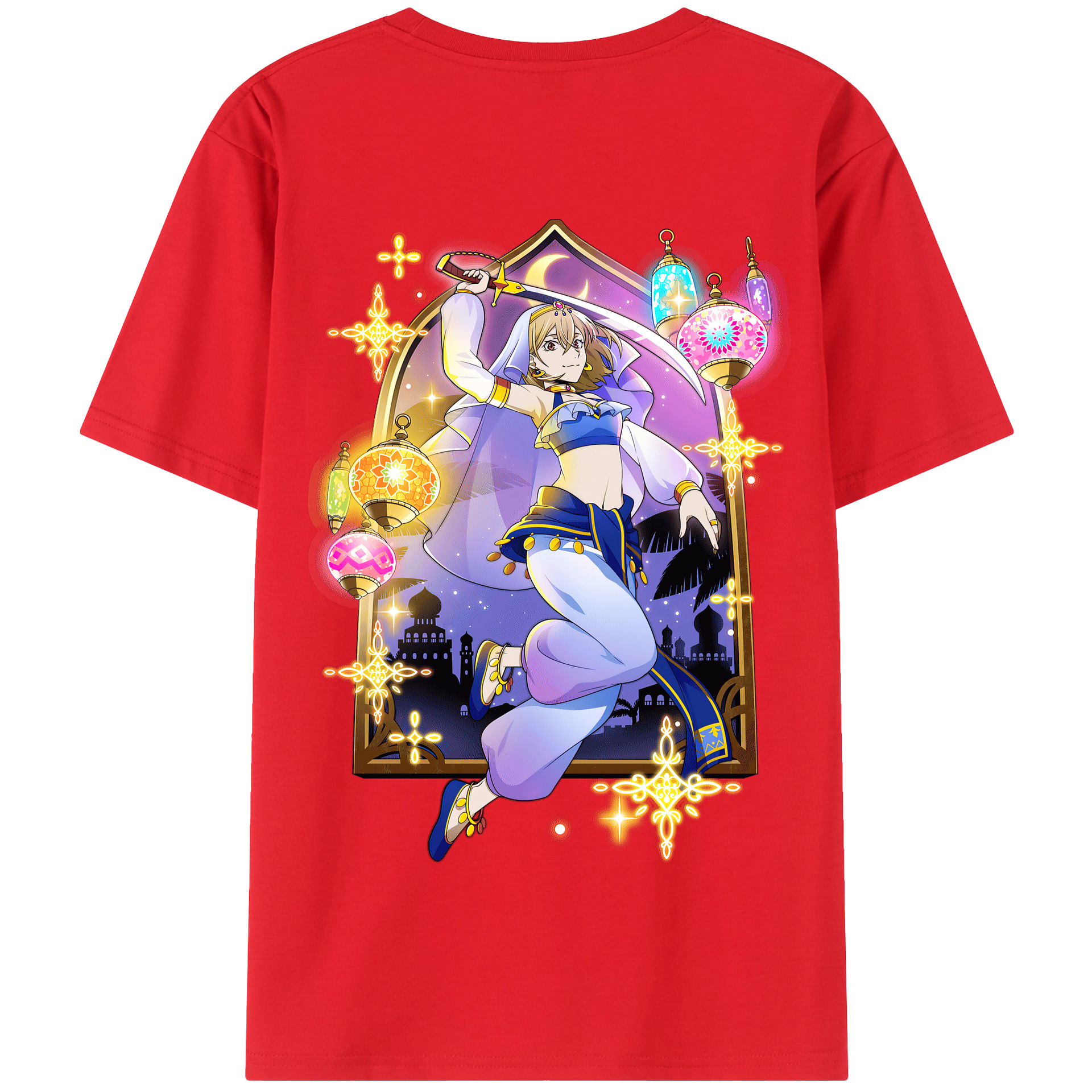 （画像用） 文豪ストレイドッグス Bungo Stray Dogs 綿100％半袖Tシャツ（背面プリント）