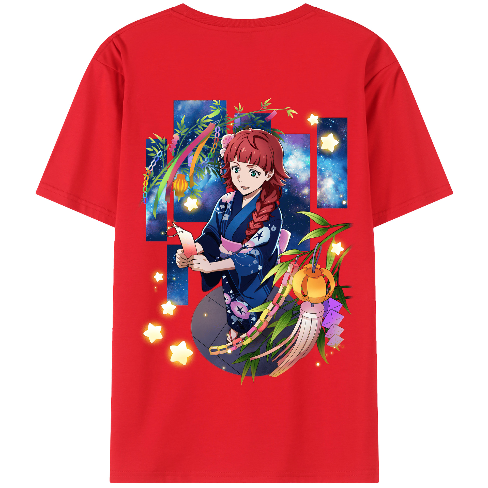 （画像用） 文豪ストレイドッグス Bungo Stray Dogs 綿100％半袖Tシャツ（背面プリント）