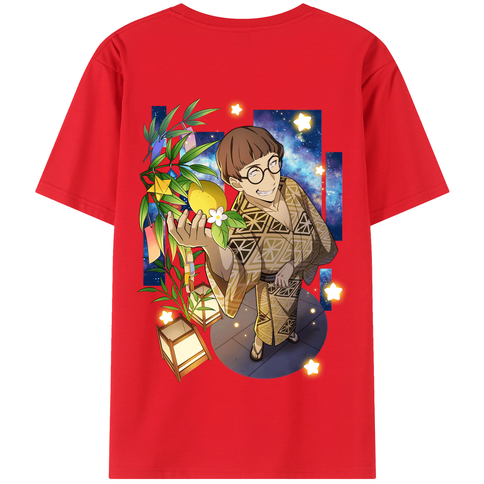 （画像用） 文豪ストレイドッグス Bungo Stray Dogs 綿100％半袖Tシャツ（背面プリント）