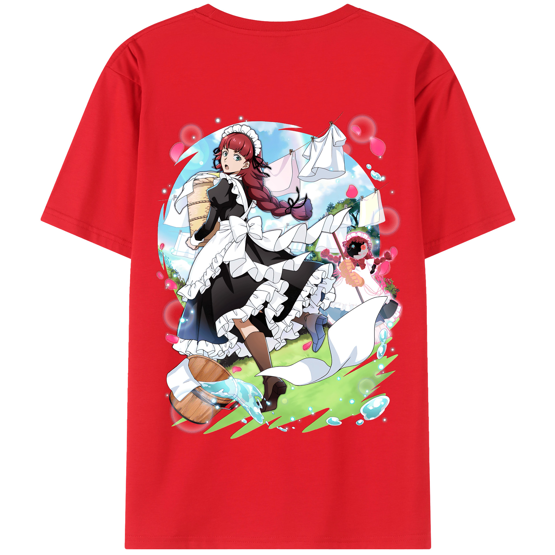 （画像用） 文豪ストレイドッグス Bungo Stray Dogs 綿100％半袖Tシャツ（背面プリント）