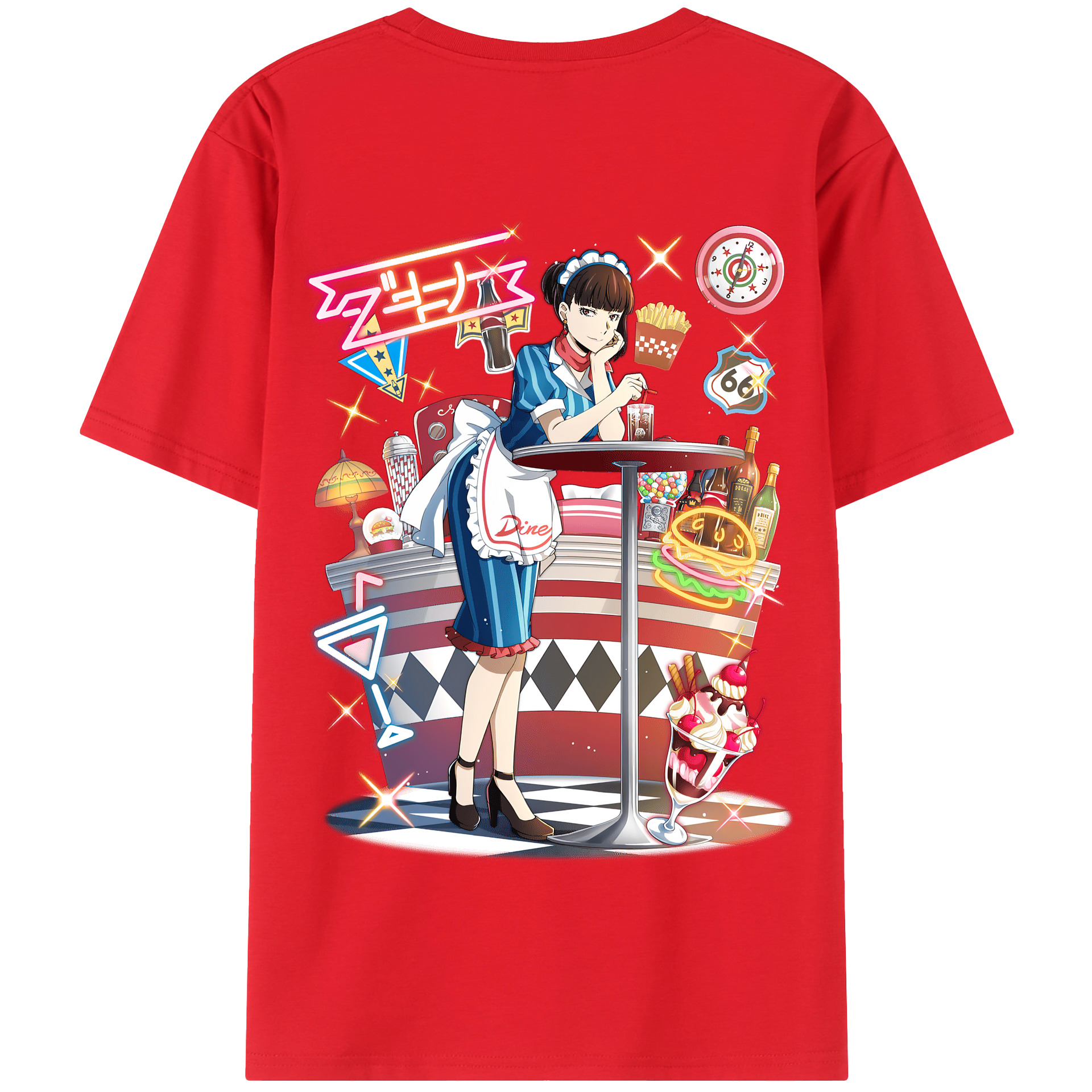（画像用） 文豪ストレイドッグス Bungo Stray Dogs 綿100％半袖Tシャツ（背面プリント）