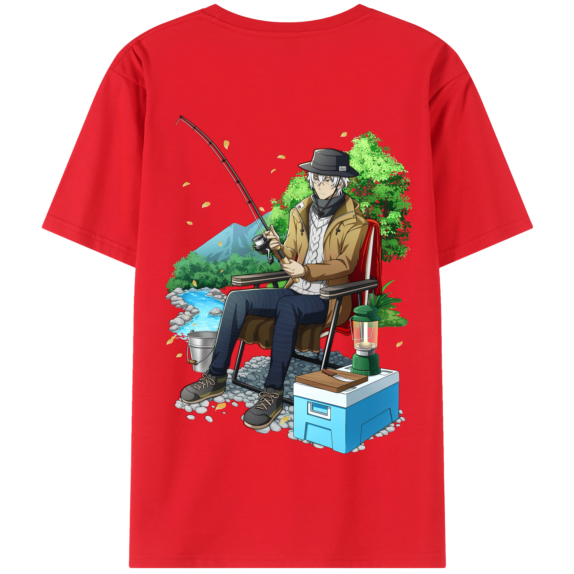（画像用） 文豪ストレイドッグス Bungo Stray Dogs 綿100％半袖Tシャツ（背面プリント）