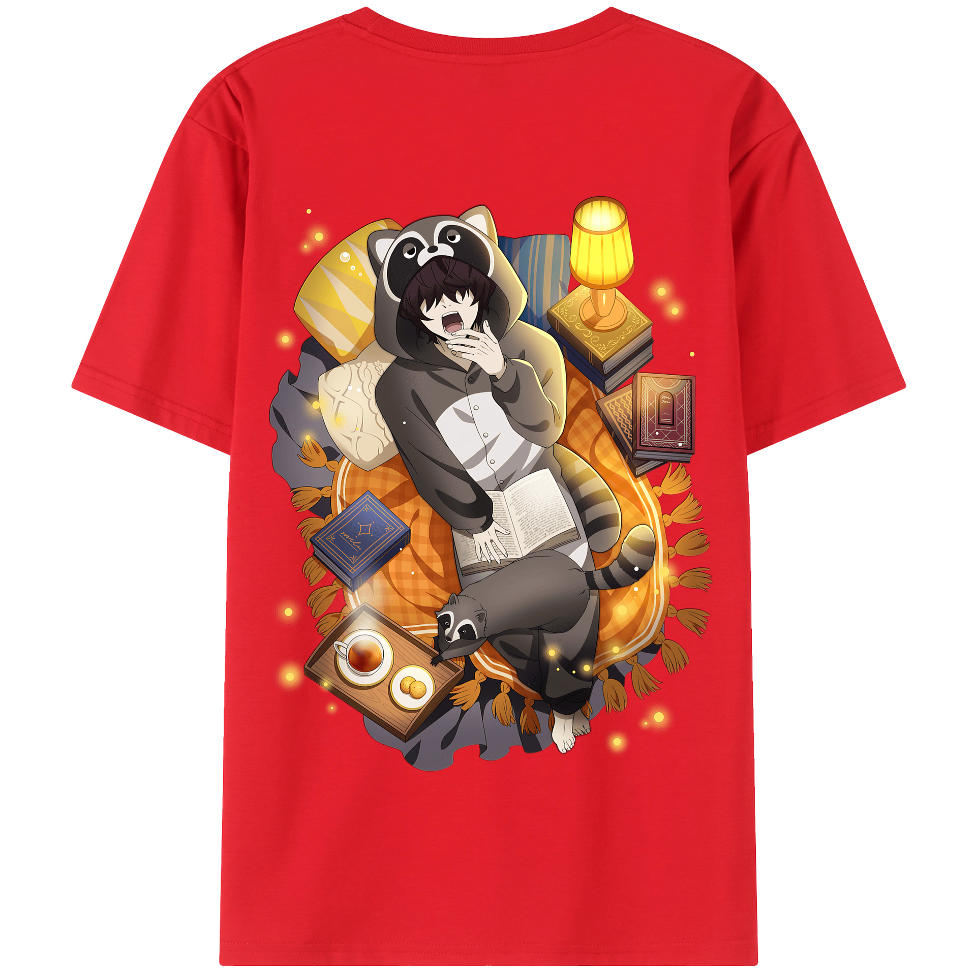 （画像用） 文豪ストレイドッグス Bungo Stray Dogs 綿100％半袖Tシャツ（背面プリント）