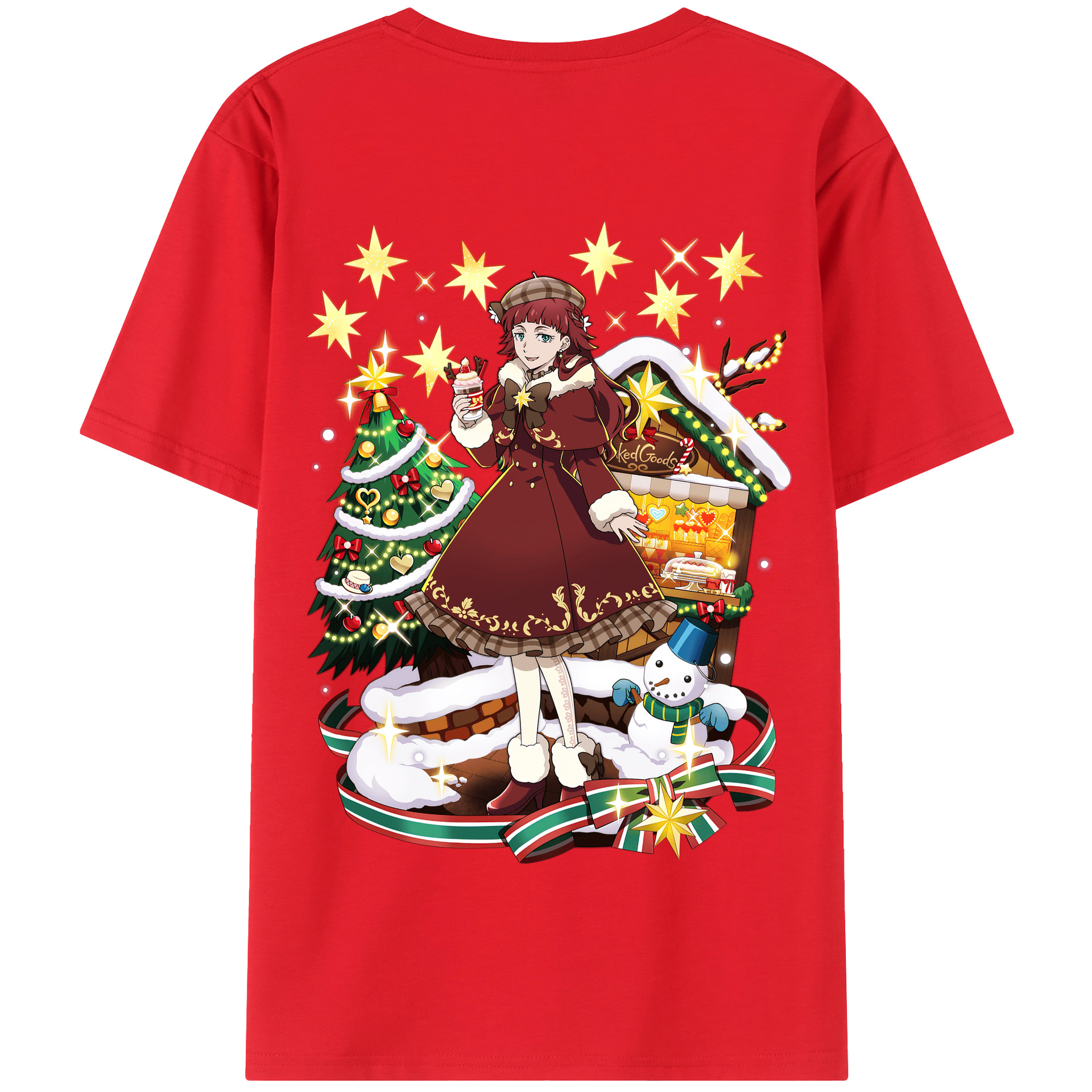 （画像用） 文豪ストレイドッグス Bungo Stray Dogs 綿100％半袖Tシャツ（背面プリント）