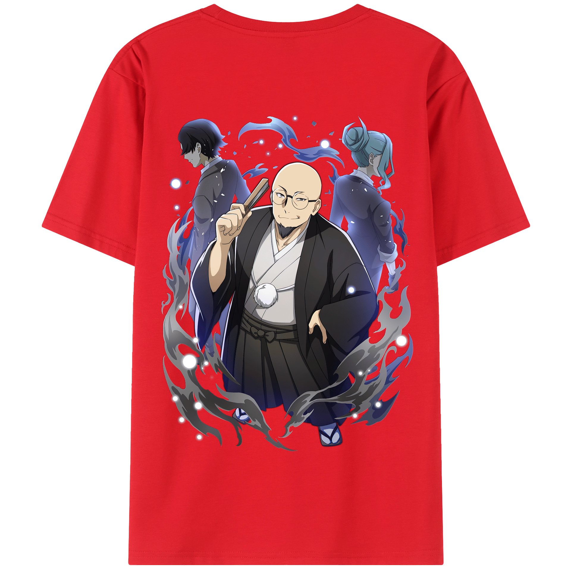 （画像用） 文豪ストレイドッグス Bungo Stray Dogs 綿100％半袖Tシャツ（背面プリント）
