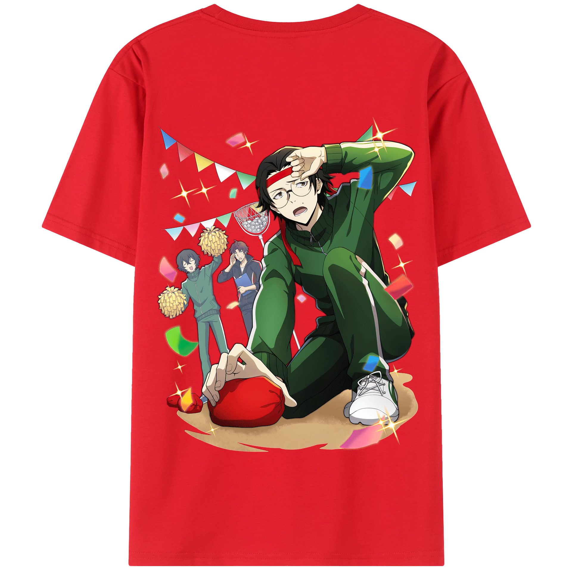 （画像用） 文豪ストレイドッグス Bungo Stray Dogs 綿100％半袖Tシャツ（背面プリント）