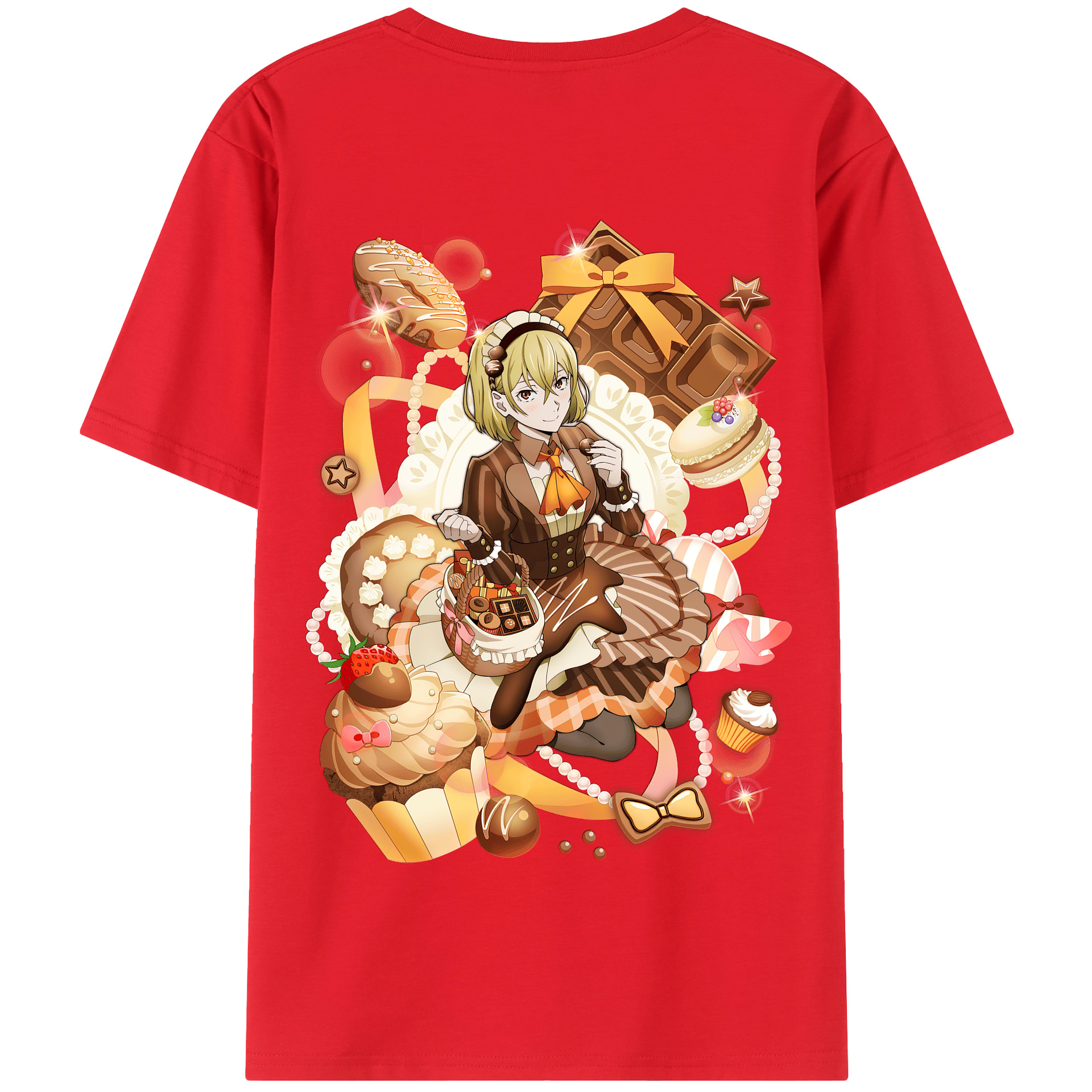 （画像用） 文豪ストレイドッグス Bungo Stray Dogs 綿100％半袖Tシャツ（背面プリント）