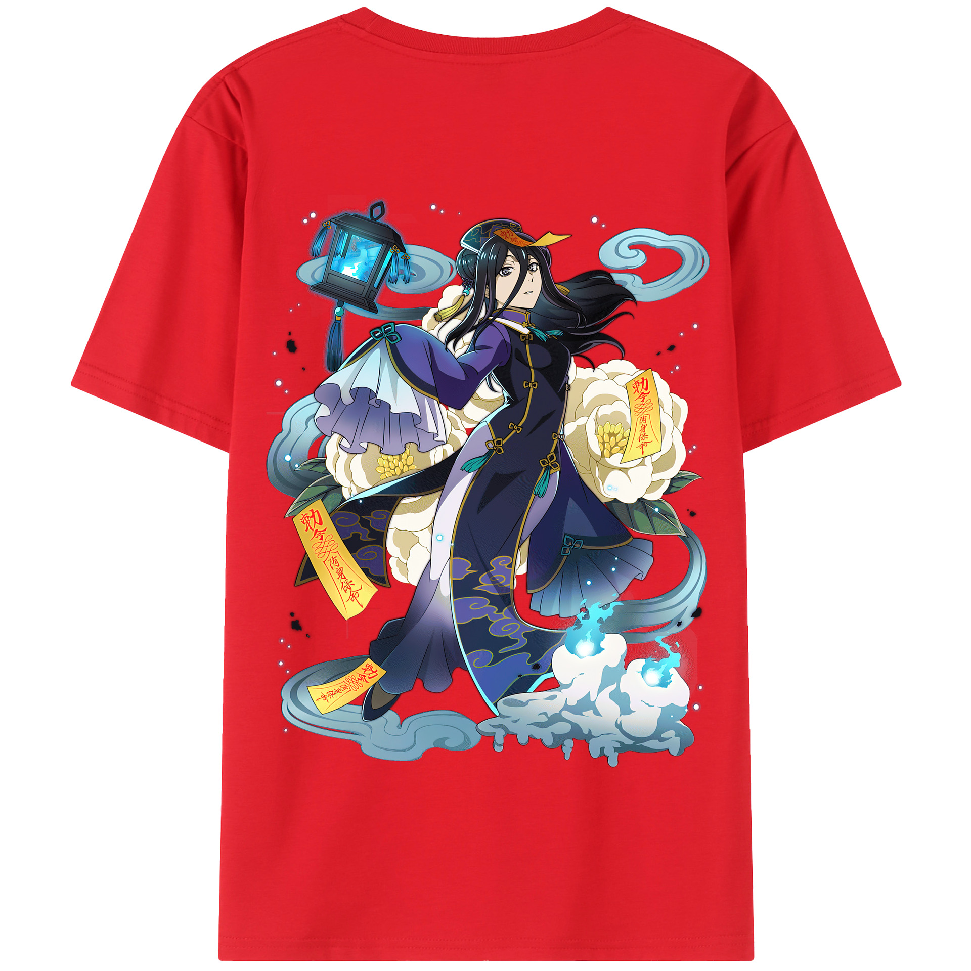 （画像用） 文豪ストレイドッグス Bungo Stray Dogs 綿100％半袖Tシャツ（背面プリント）