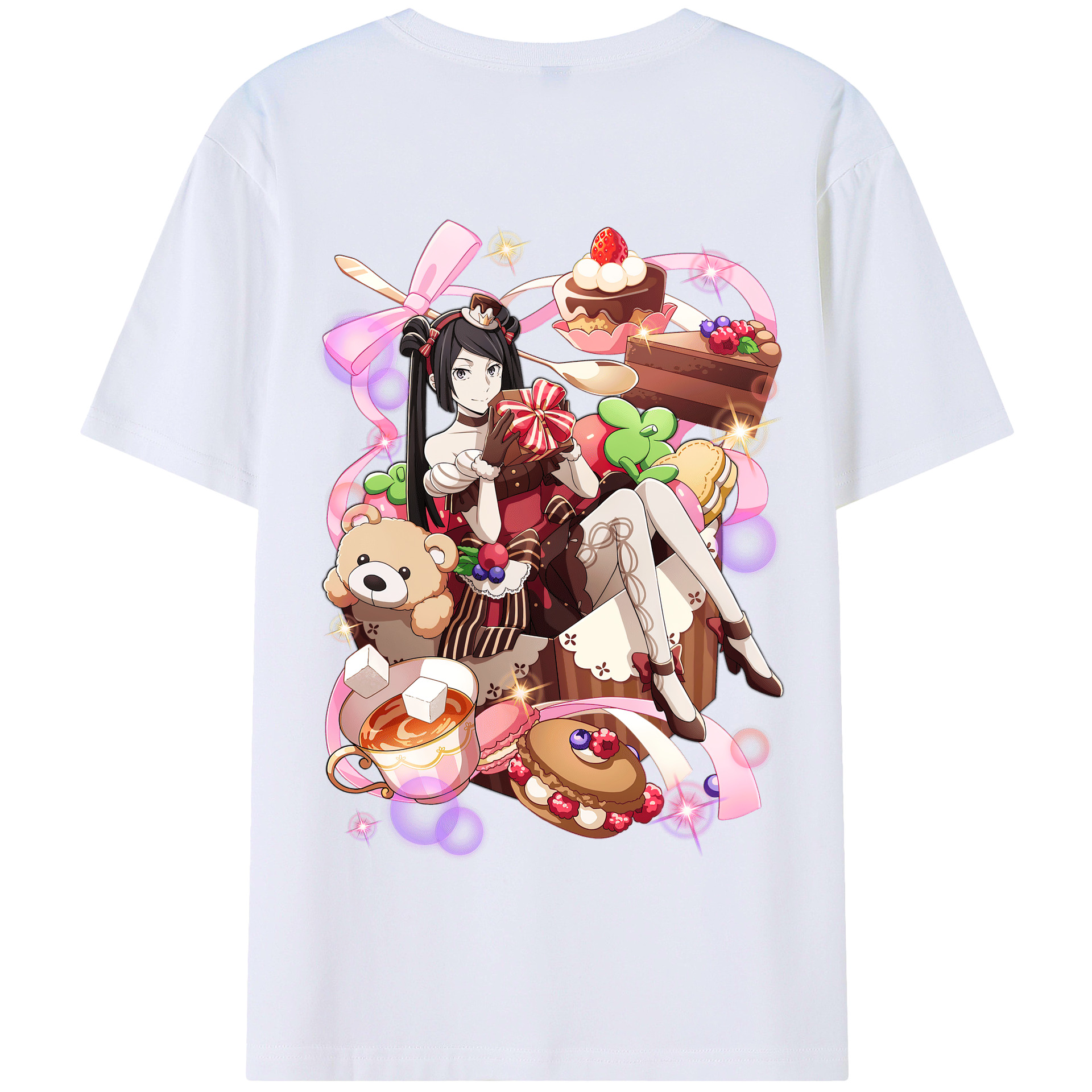 （画像用） 文豪ストレイドッグス Bungo Stray Dogs 綿100％半袖Tシャツ（背面プリント）