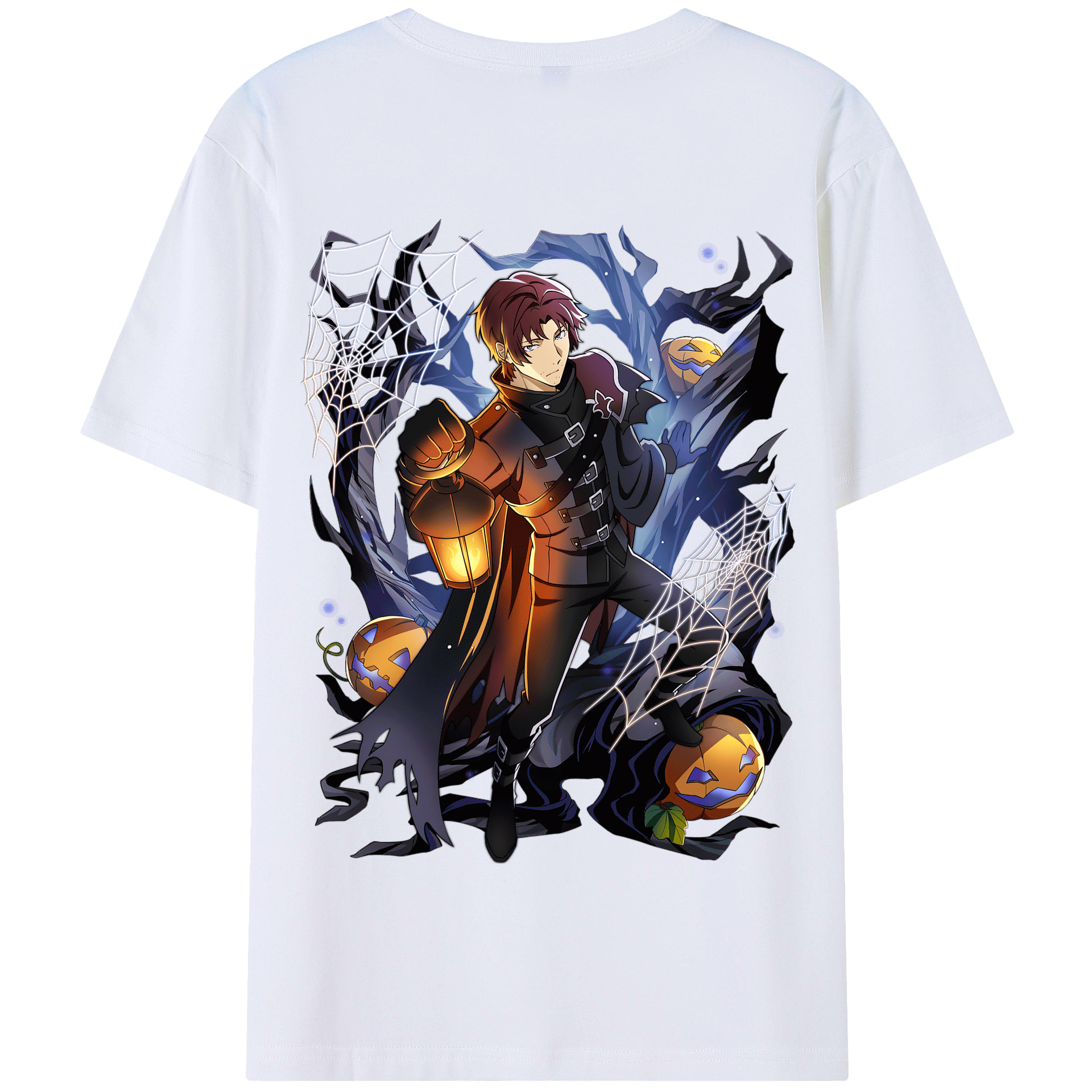 （画像用） 文豪ストレイドッグス Bungo Stray Dogs 綿100％半袖Tシャツ（背面プリント）