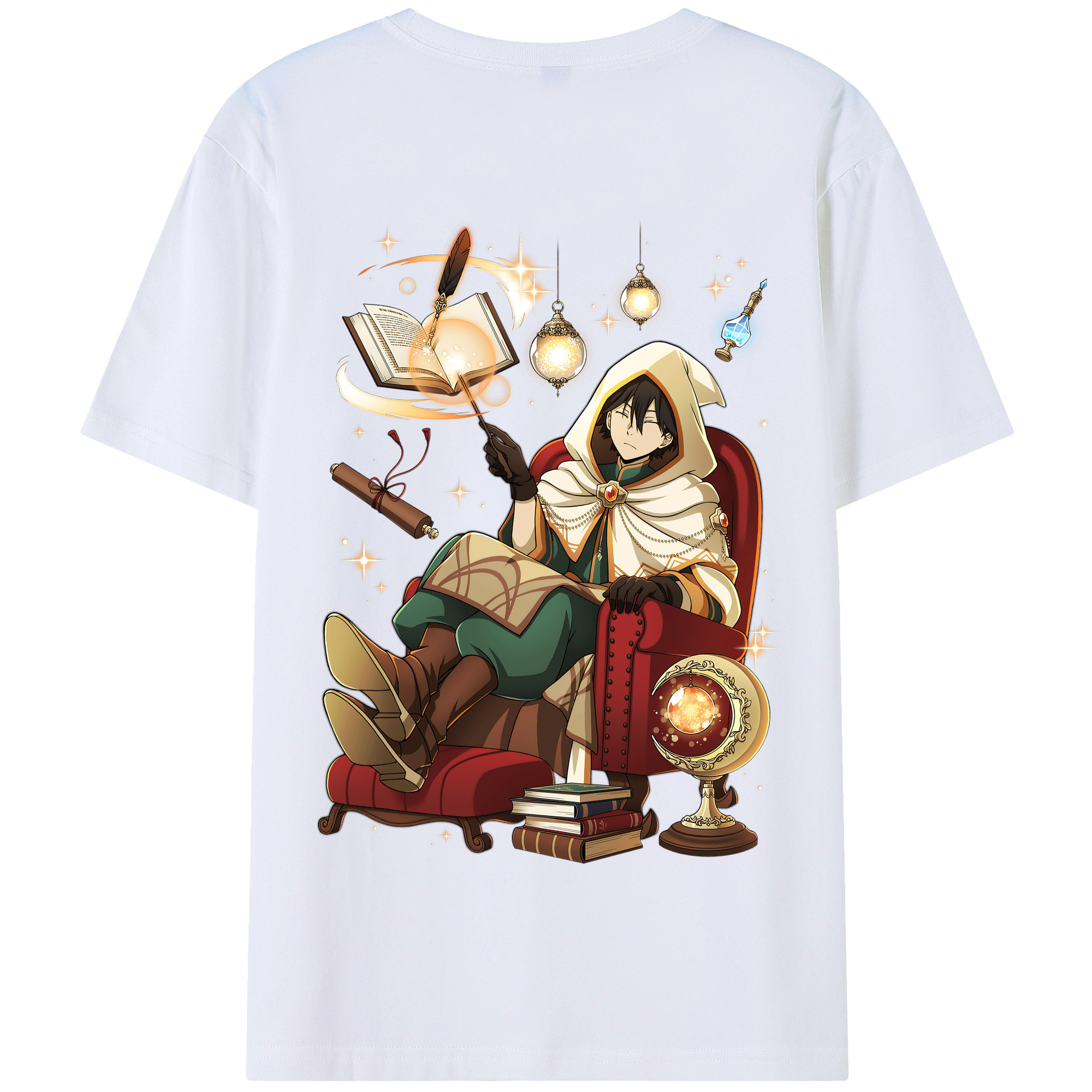 （画像用） 文豪ストレイドッグス Bungo Stray Dogs 綿100％半袖Tシャツ（背面プリント）