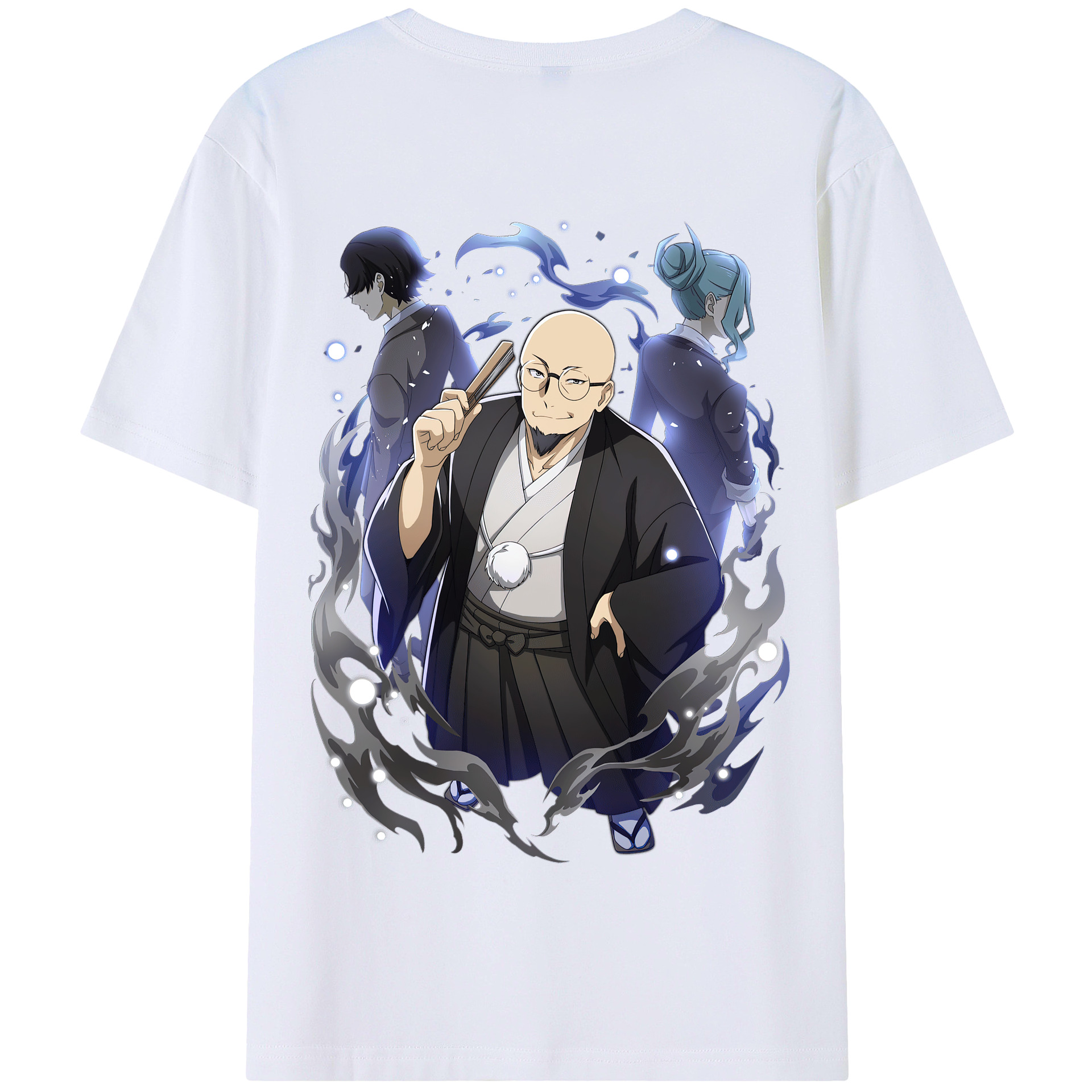 （画像用） 文豪ストレイドッグス Bungo Stray Dogs 綿100％半袖Tシャツ（背面プリント）