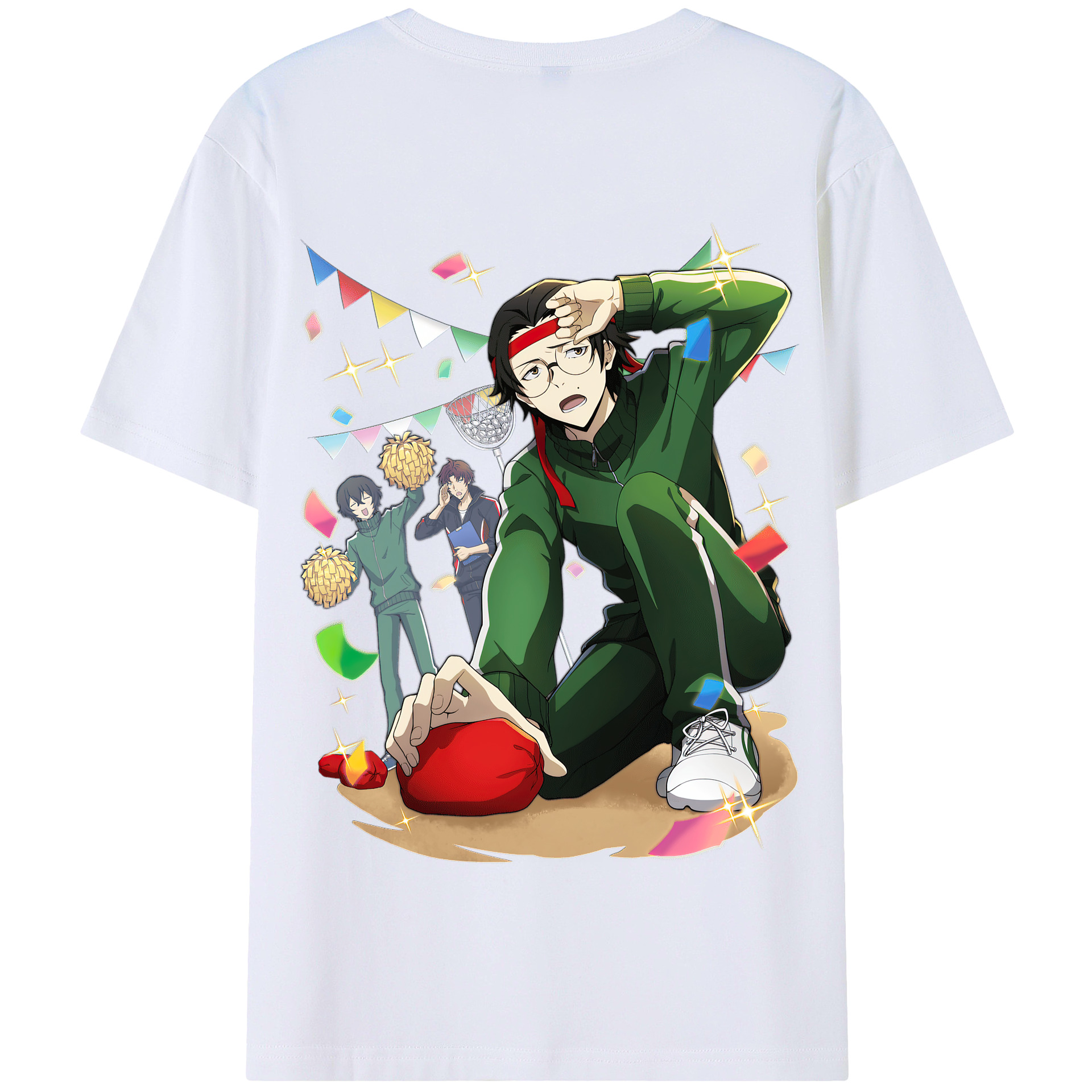 （画像用） 文豪ストレイドッグス Bungo Stray Dogs 綿100％半袖Tシャツ（背面プリント）