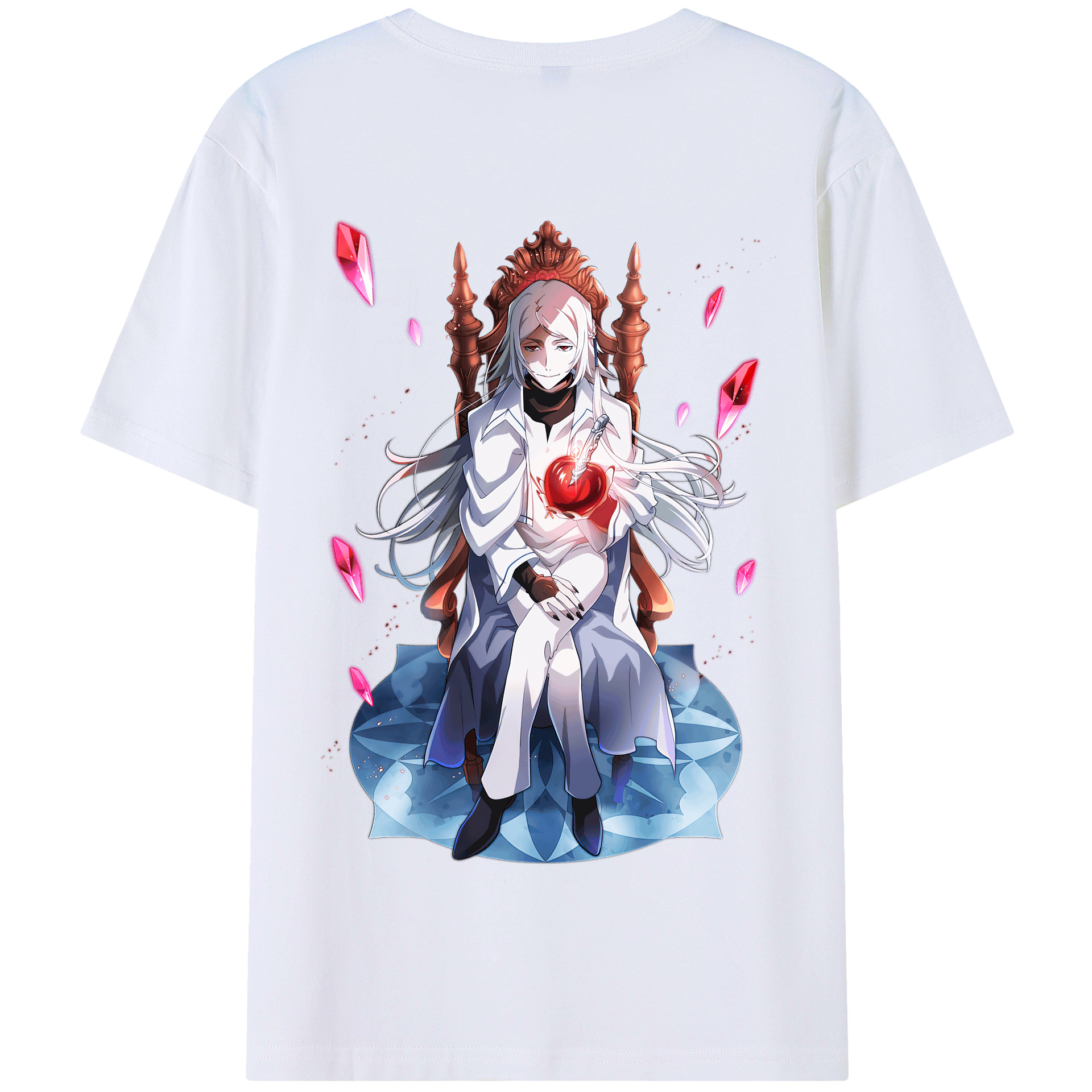 （画像用） 文豪ストレイドッグス Bungo Stray Dogs 綿100％半袖Tシャツ（背面プリント）