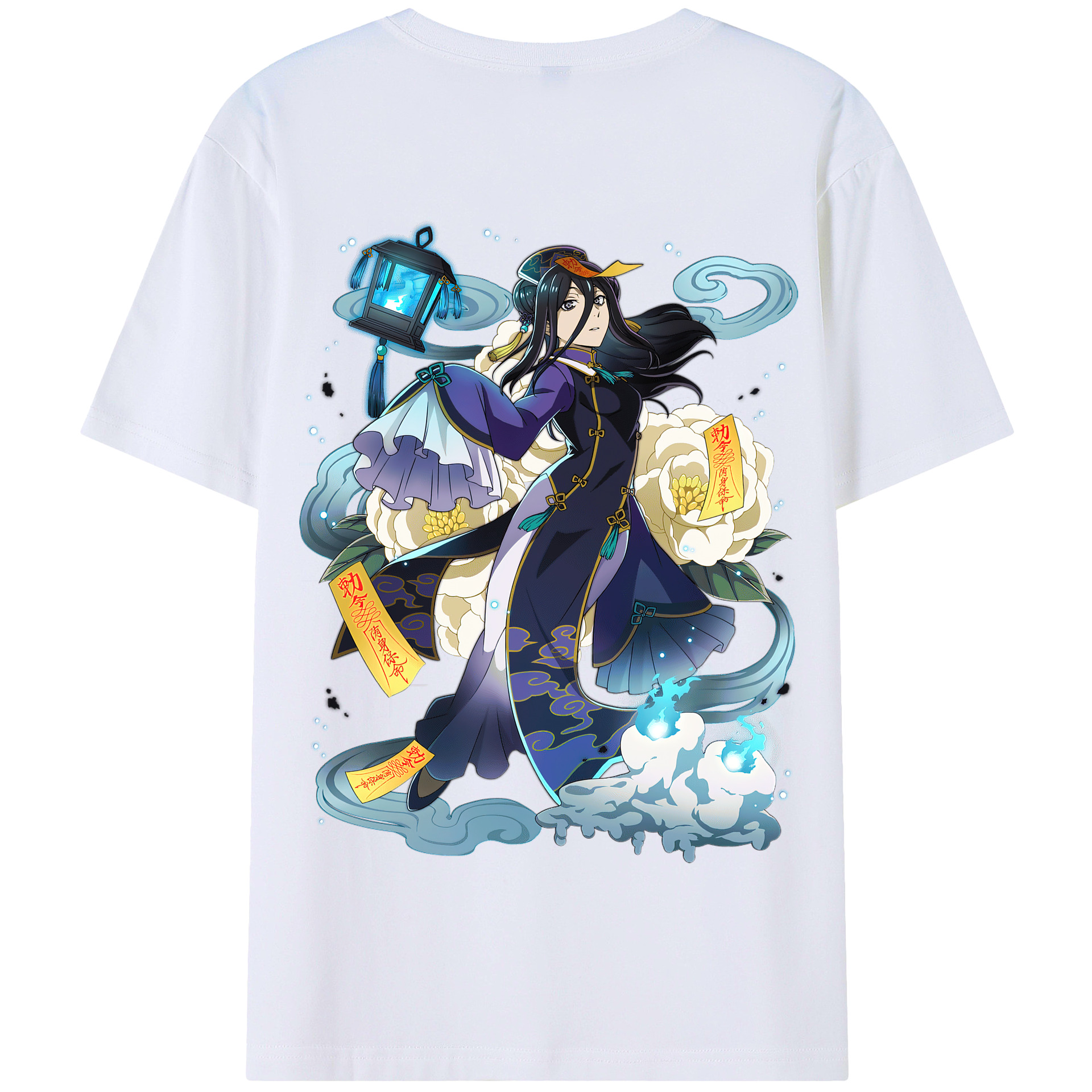 （画像用） 文豪ストレイドッグス Bungo Stray Dogs 綿100％半袖Tシャツ（背面プリント）