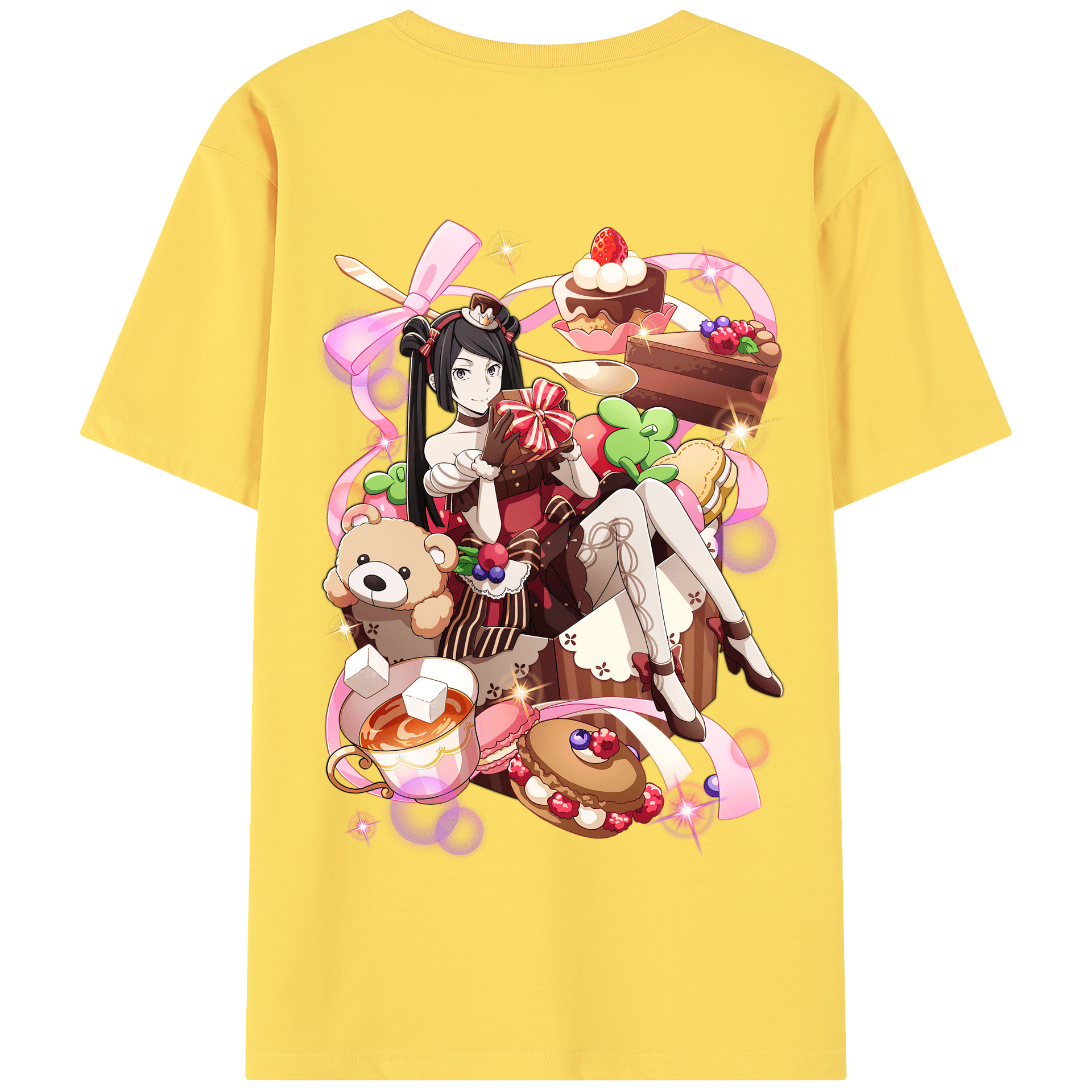 （画像用） 文豪ストレイドッグス Bungo Stray Dogs 綿100％半袖Tシャツ（背面プリント）