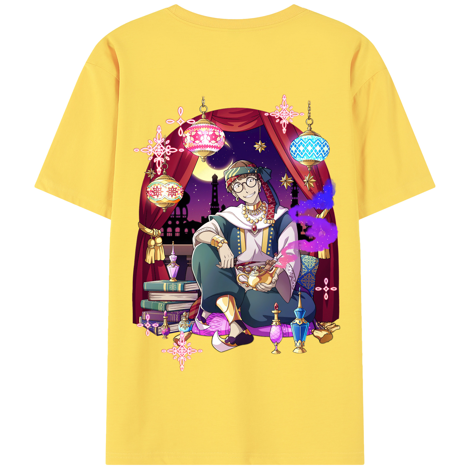 （画像用） 文豪ストレイドッグス Bungo Stray Dogs 綿100％半袖Tシャツ（背面プリント）