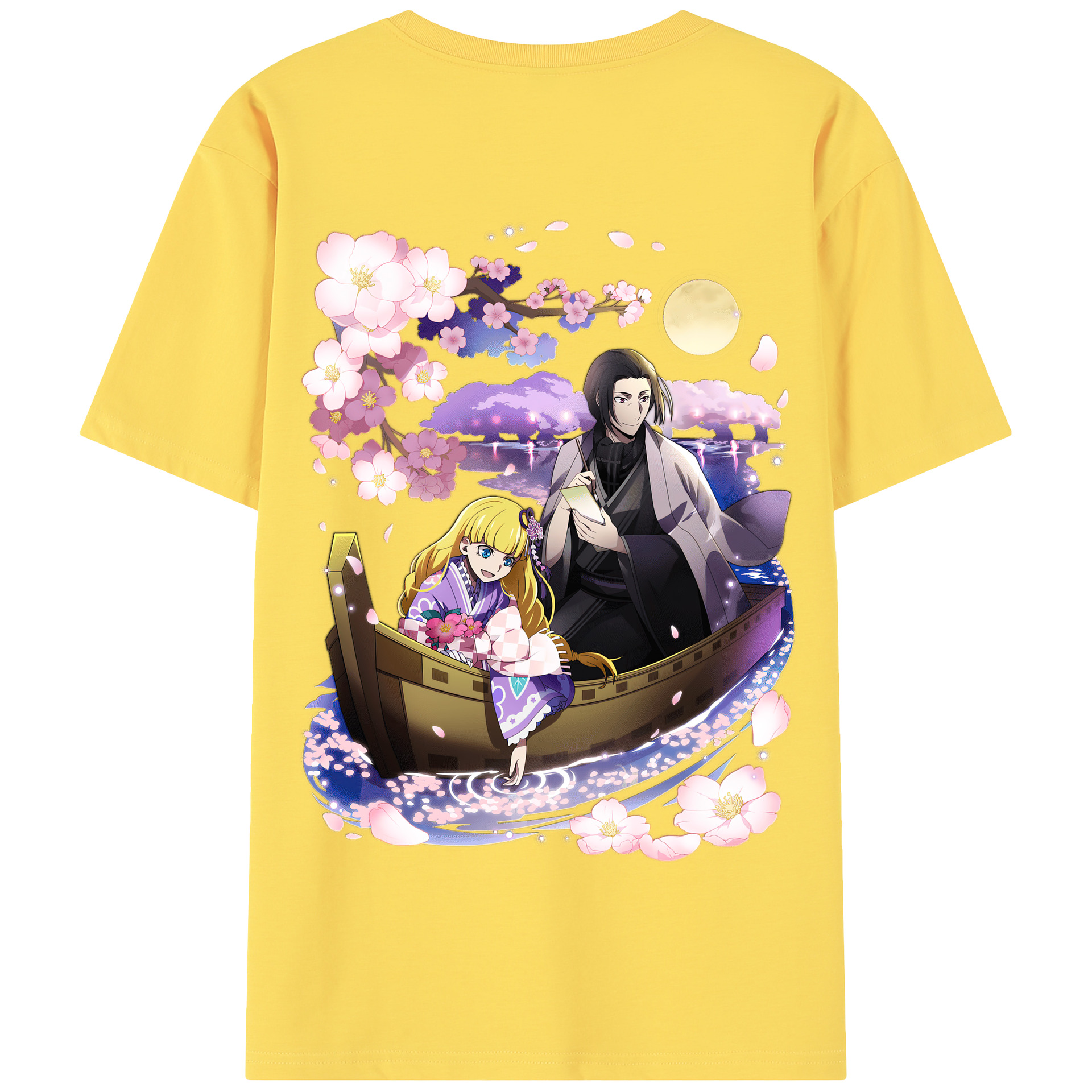 （画像用） 文豪ストレイドッグス Bungo Stray Dogs 綿100％半袖Tシャツ（背面プリント）