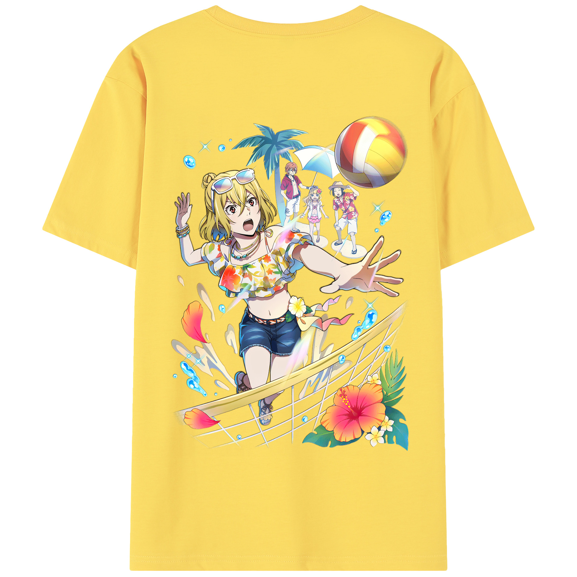 （画像用） 文豪ストレイドッグス Bungo Stray Dogs 綿100％半袖Tシャツ（背面プリント）