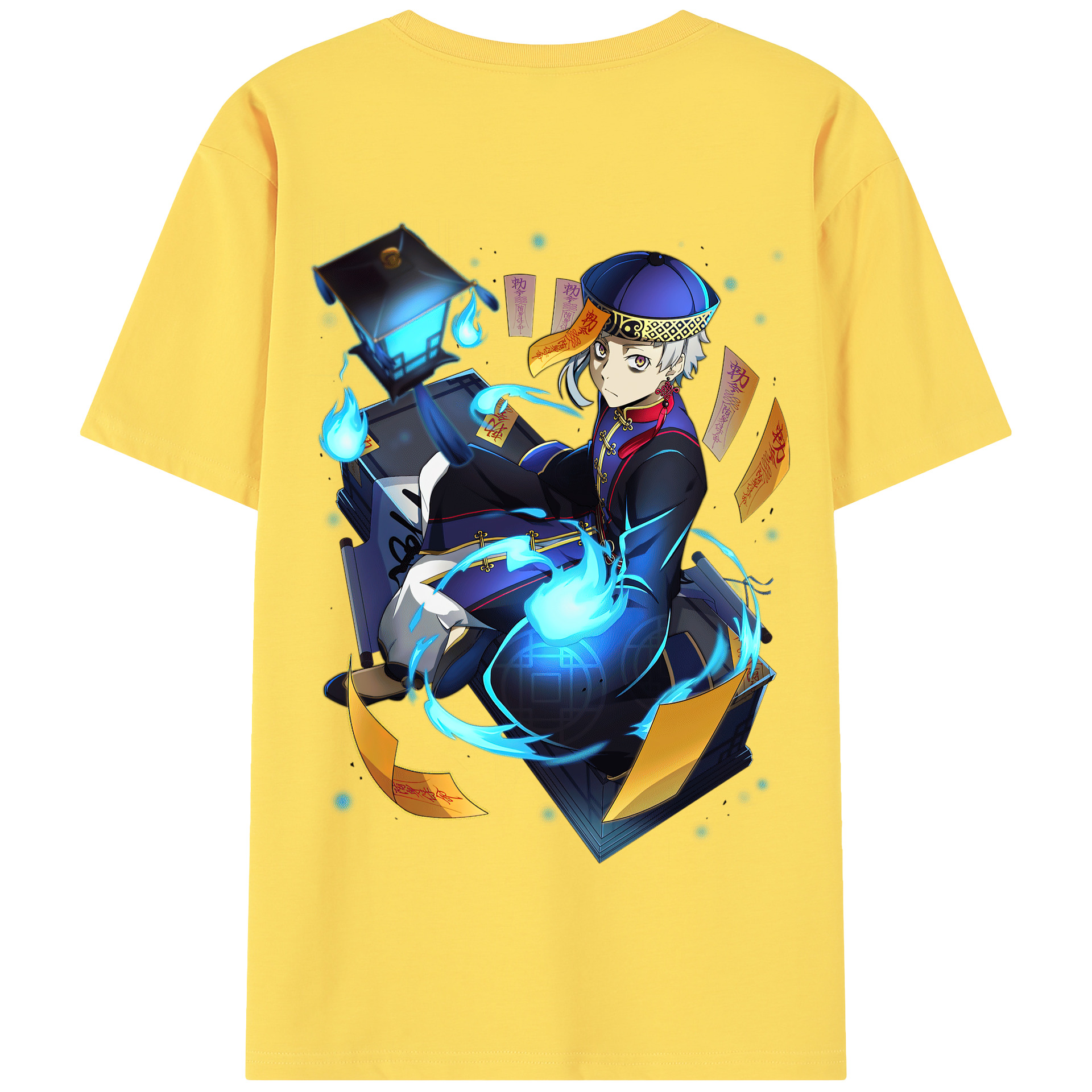 （画像用） 文豪ストレイドッグス Bungo Stray Dogs 綿100％半袖Tシャツ（背面プリント）