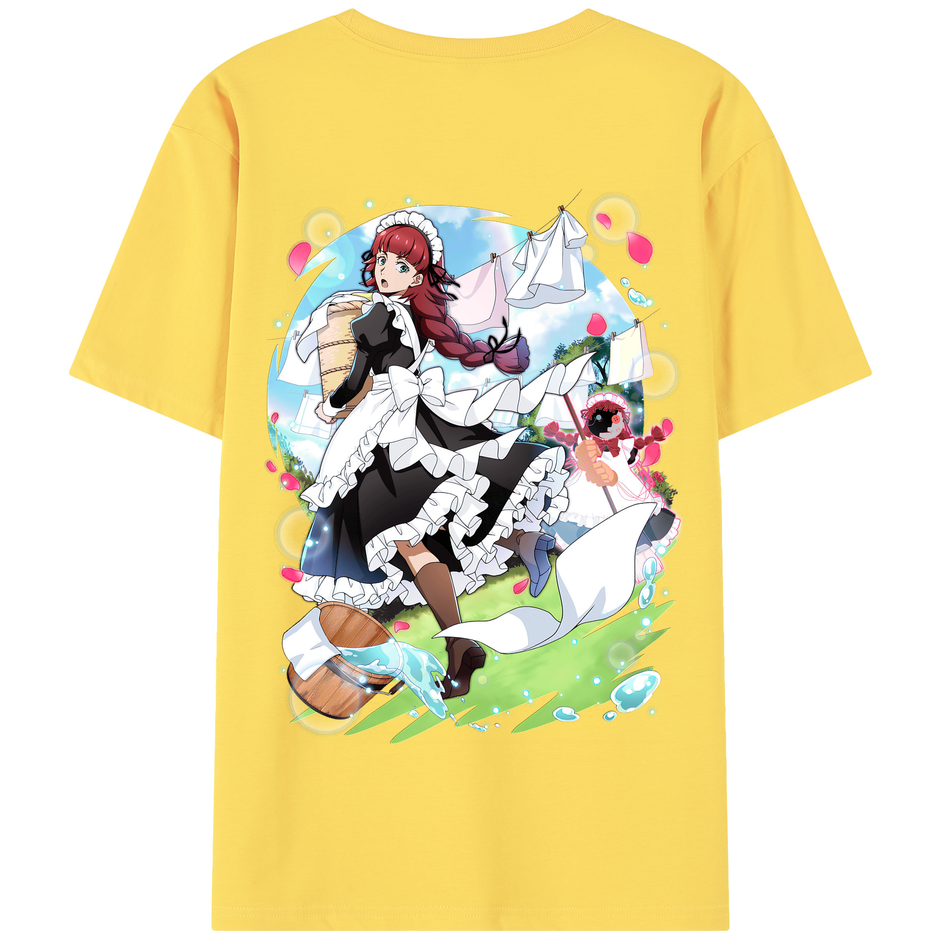 （画像用） 文豪ストレイドッグス Bungo Stray Dogs 綿100％半袖Tシャツ（背面プリント）