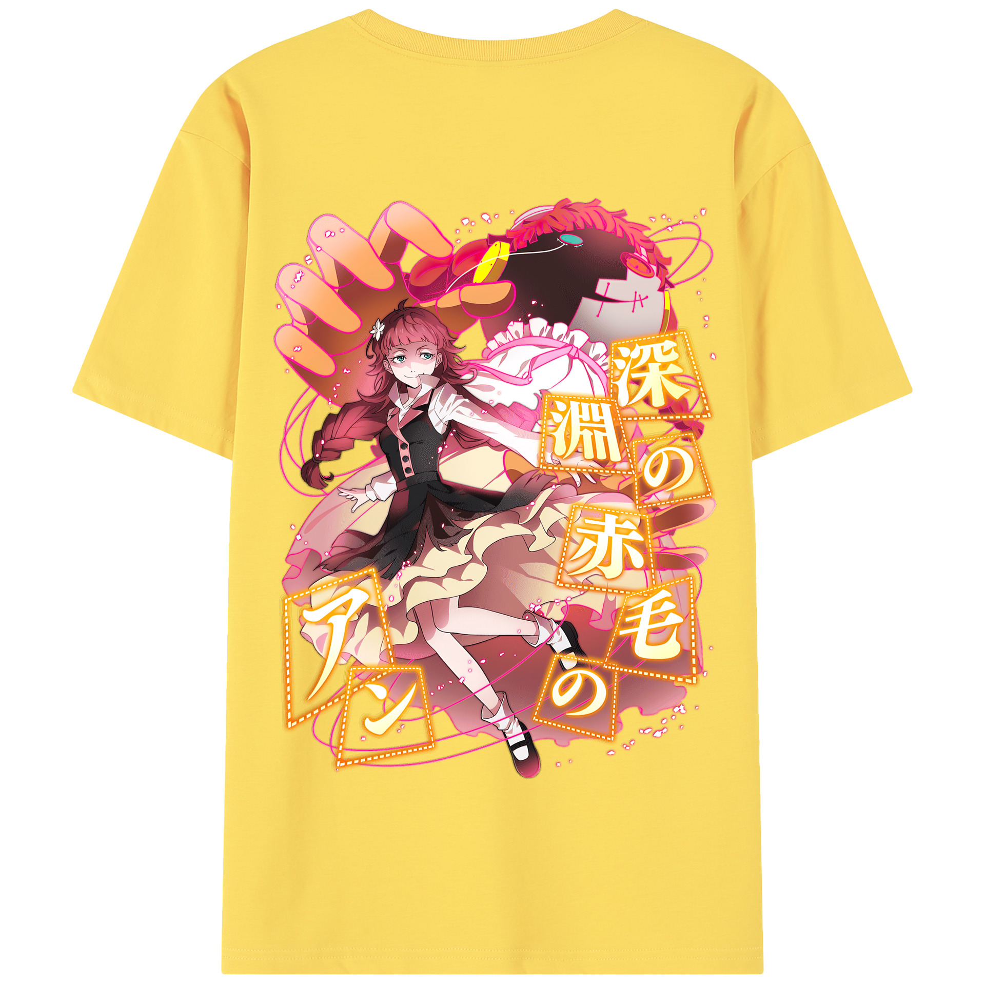 （画像用） 文豪ストレイドッグス Bungo Stray Dogs 綿100％半袖Tシャツ（背面プリント）