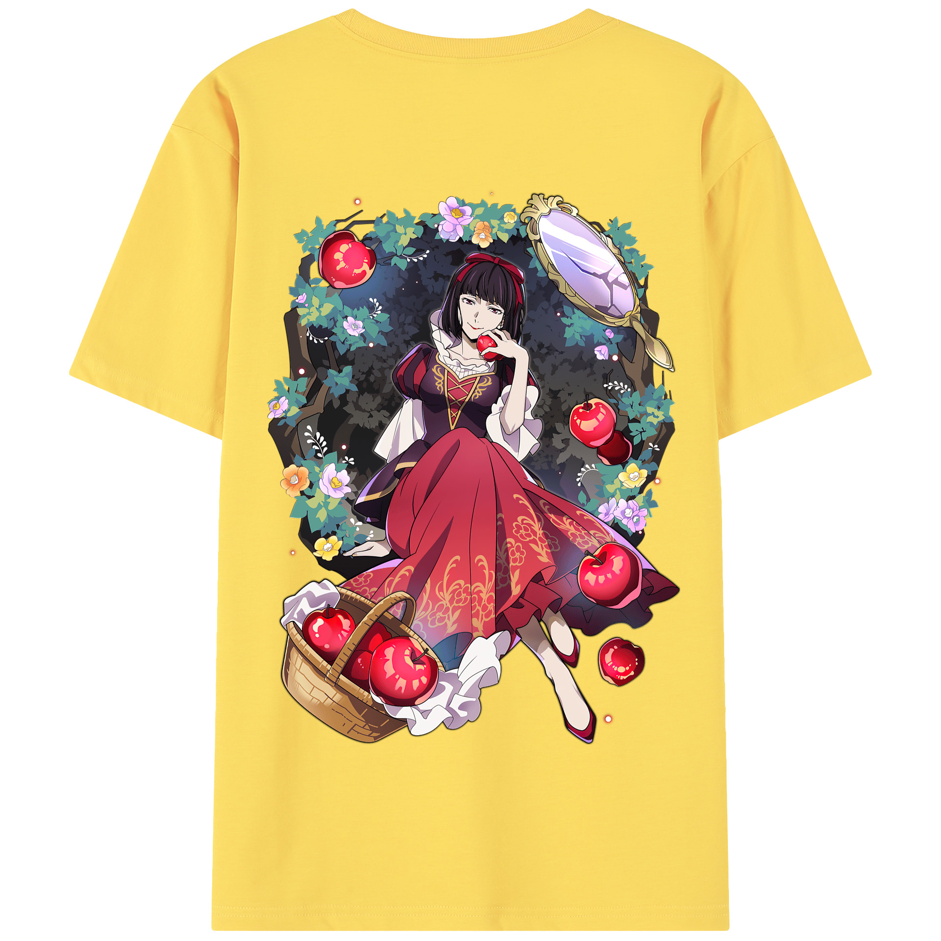 （画像用） 文豪ストレイドッグス Bungo Stray Dogs 綿100％半袖Tシャツ（背面プリント）