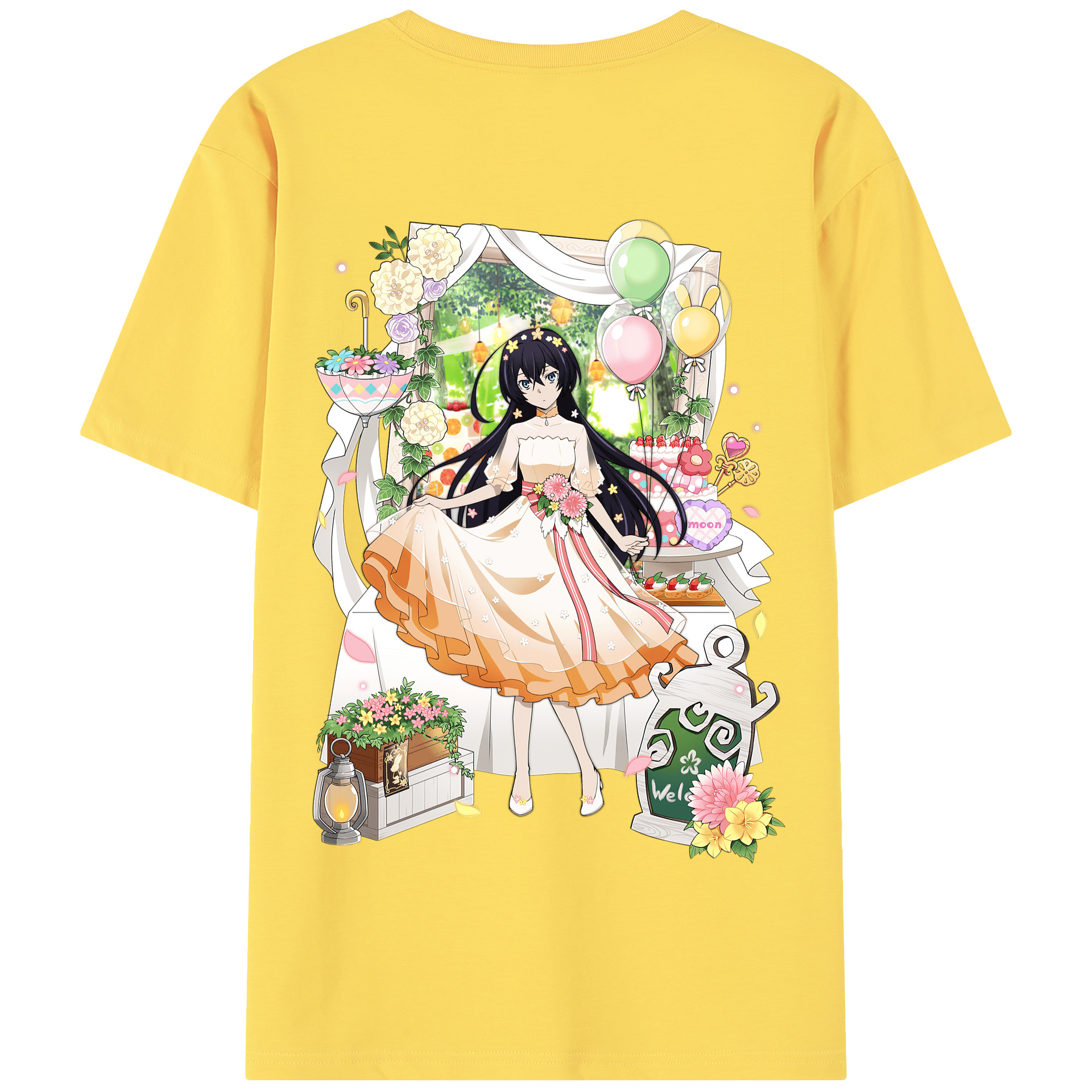 （画像用） 文豪ストレイドッグス Bungo Stray Dogs 綿100％半袖Tシャツ（背面プリント）