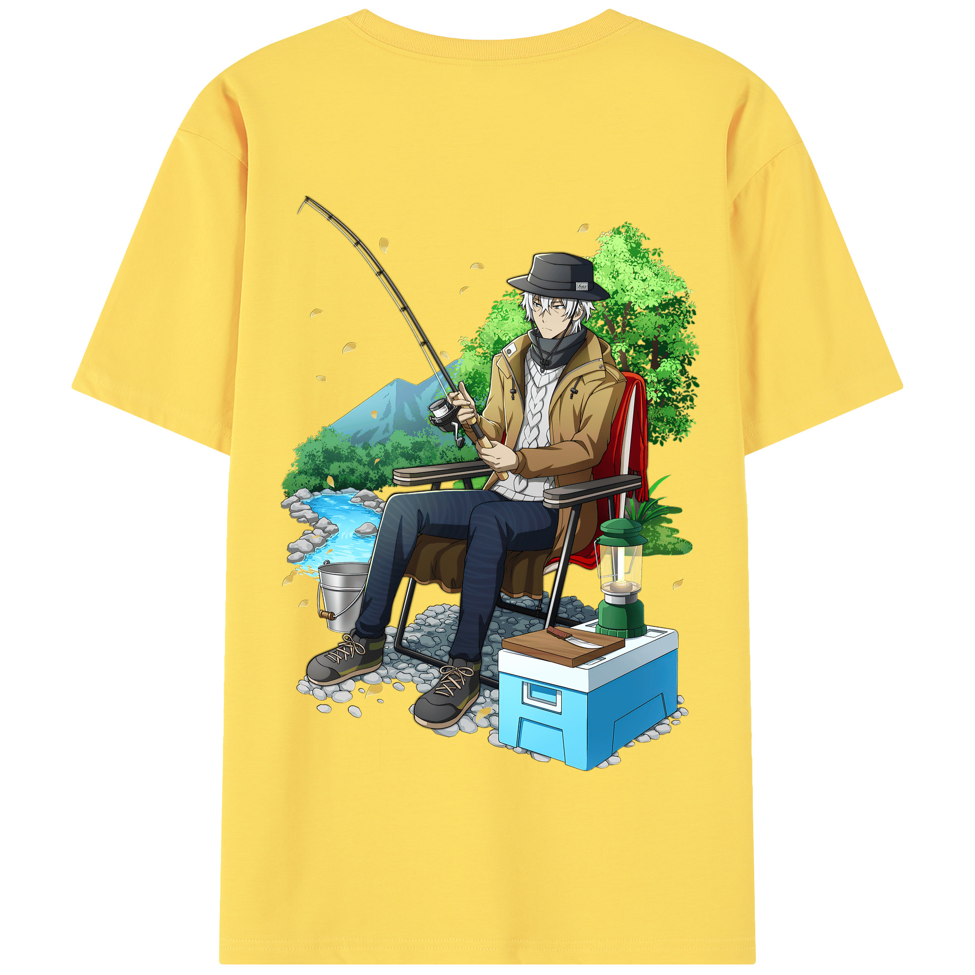 （画像用） 文豪ストレイドッグス Bungo Stray Dogs 綿100％半袖Tシャツ（背面プリント）