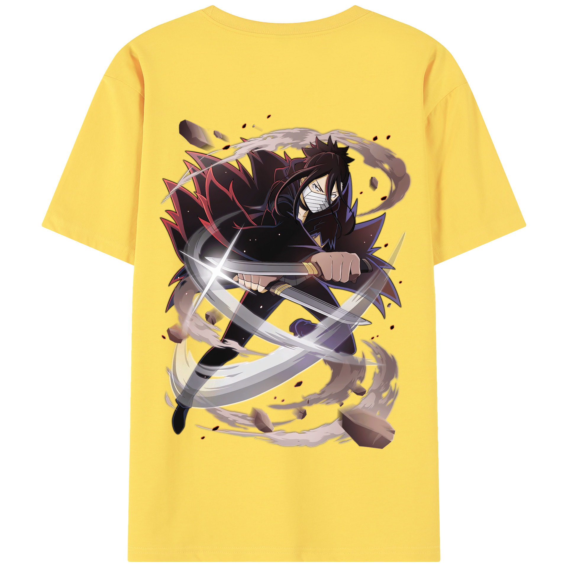 （画像用） 文豪ストレイドッグス Bungo Stray Dogs 綿100％半袖Tシャツ（背面プリント）