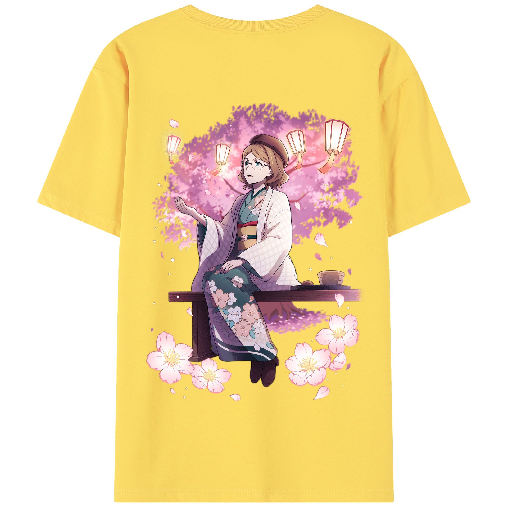 （画像用） 文豪ストレイドッグス Bungo Stray Dogs 綿100％半袖Tシャツ（背面プリント）