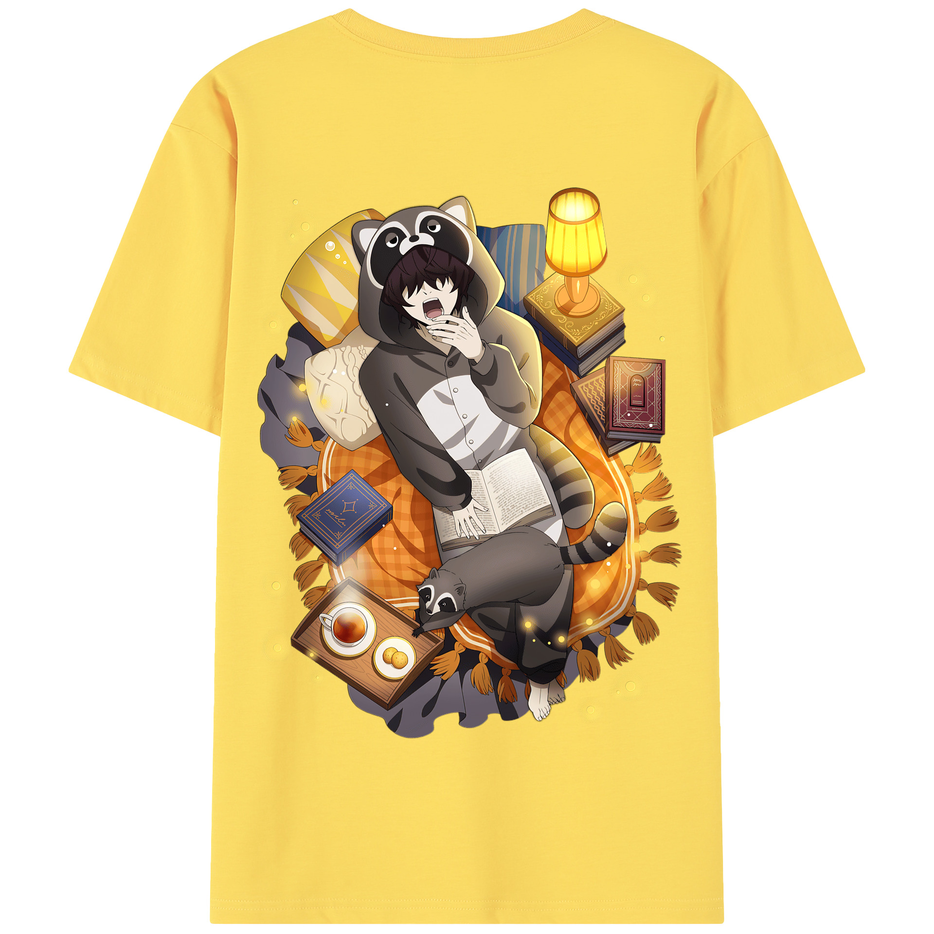 （画像用） 文豪ストレイドッグス Bungo Stray Dogs 綿100％半袖Tシャツ（背面プリント）