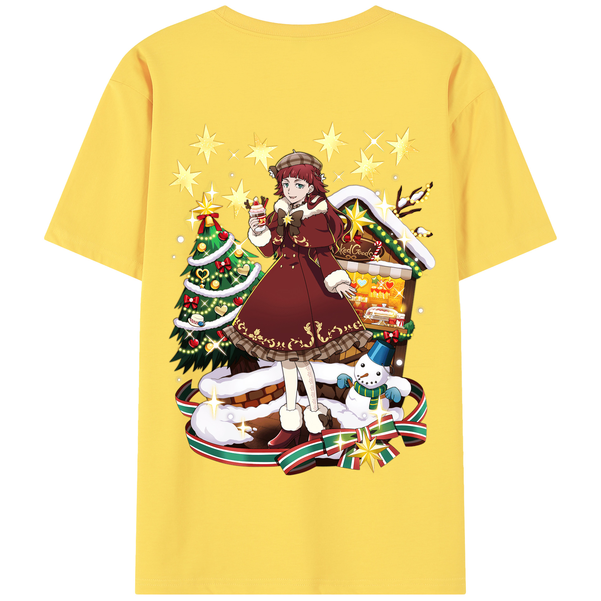 （画像用） 文豪ストレイドッグス Bungo Stray Dogs 綿100％半袖Tシャツ（背面プリント）