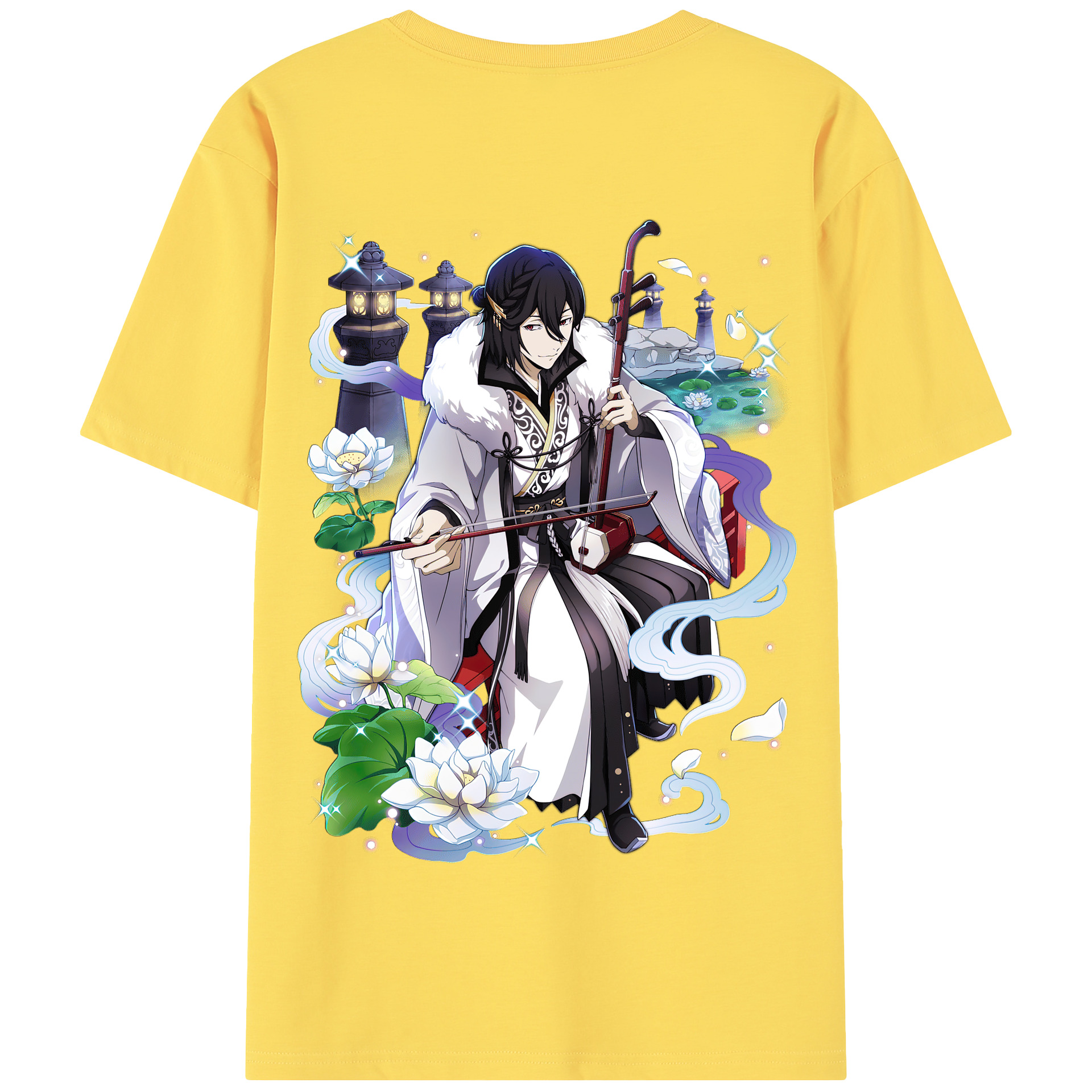 （画像用） 文豪ストレイドッグス Bungo Stray Dogs 綿100％半袖Tシャツ（背面プリント）