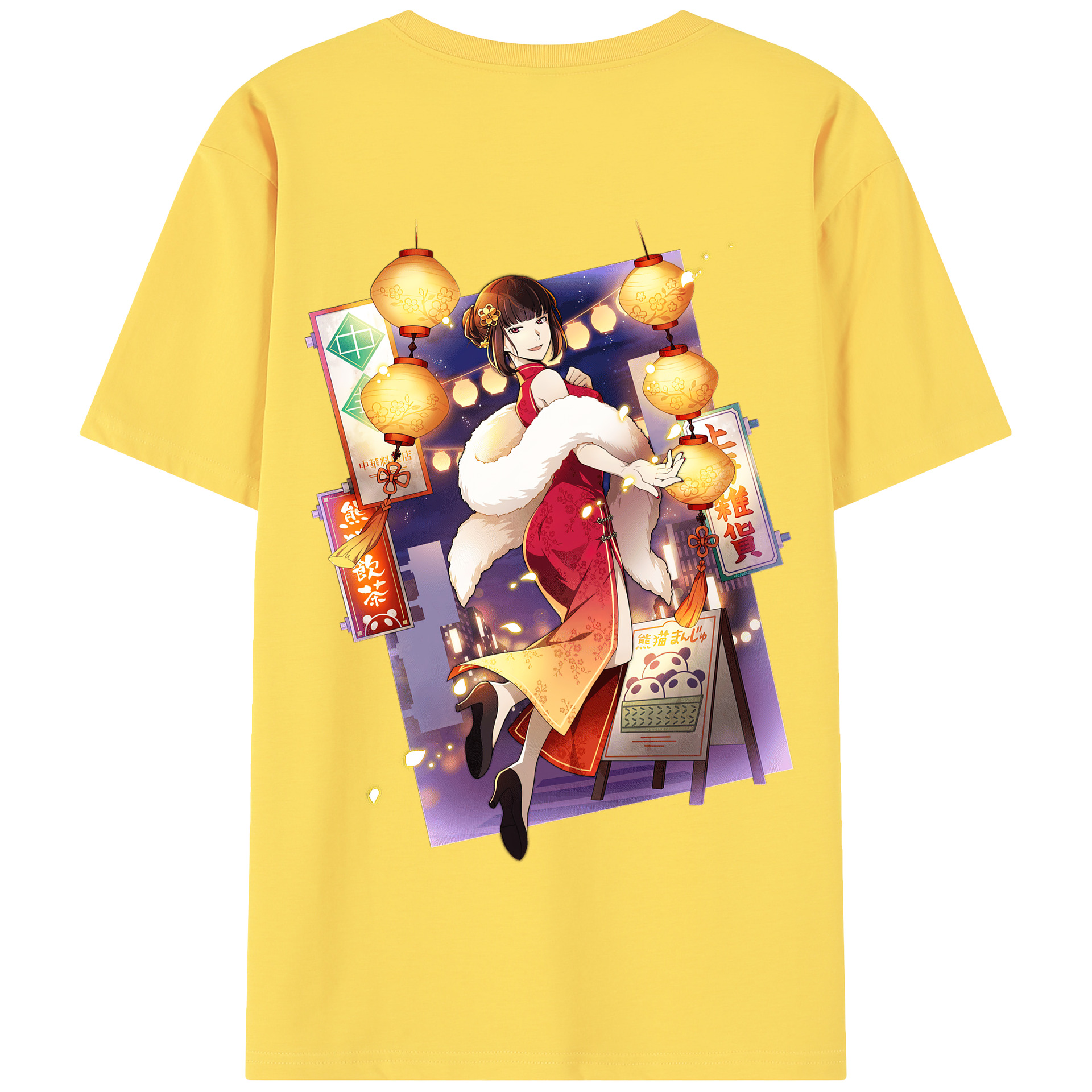 （画像用） 文豪ストレイドッグス Bungo Stray Dogs 綿100％半袖Tシャツ（背面プリント）