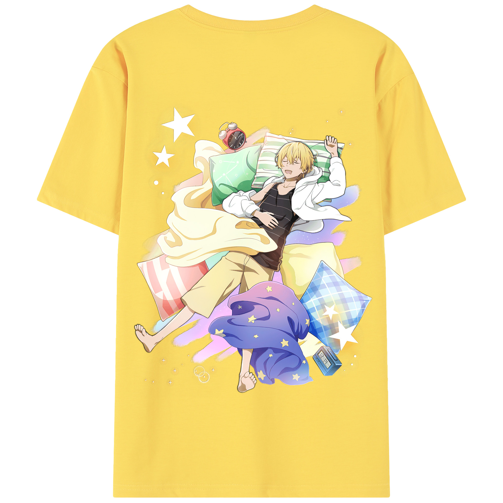 （画像用） 文豪ストレイドッグス Bungo Stray Dogs 綿100％半袖Tシャツ（背面プリント）