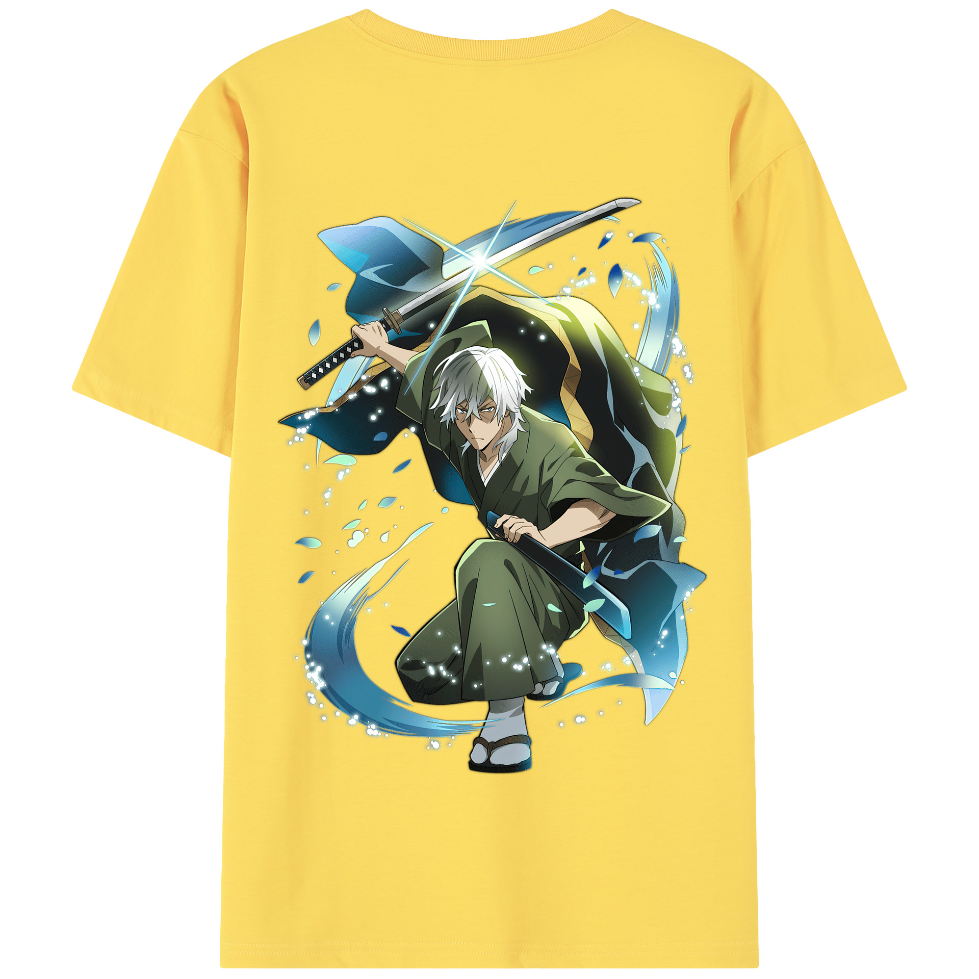 （画像用） 文豪ストレイドッグス Bungo Stray Dogs 綿100％半袖Tシャツ（背面プリント）