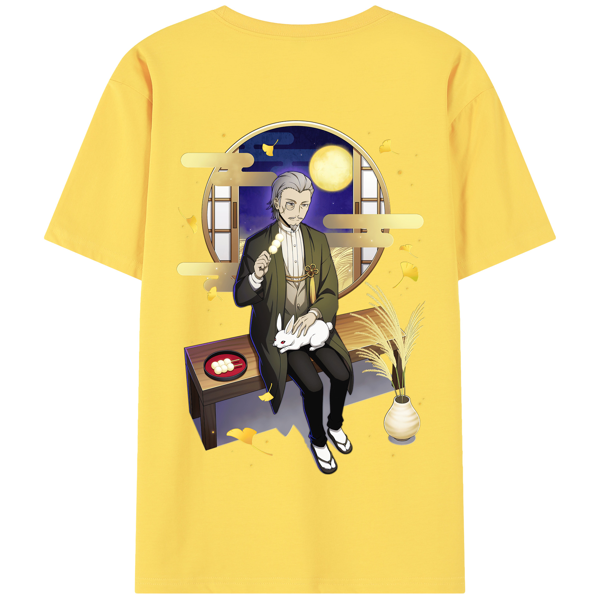 （画像用） 文豪ストレイドッグス Bungo Stray Dogs 綿100％半袖Tシャツ（背面プリント）