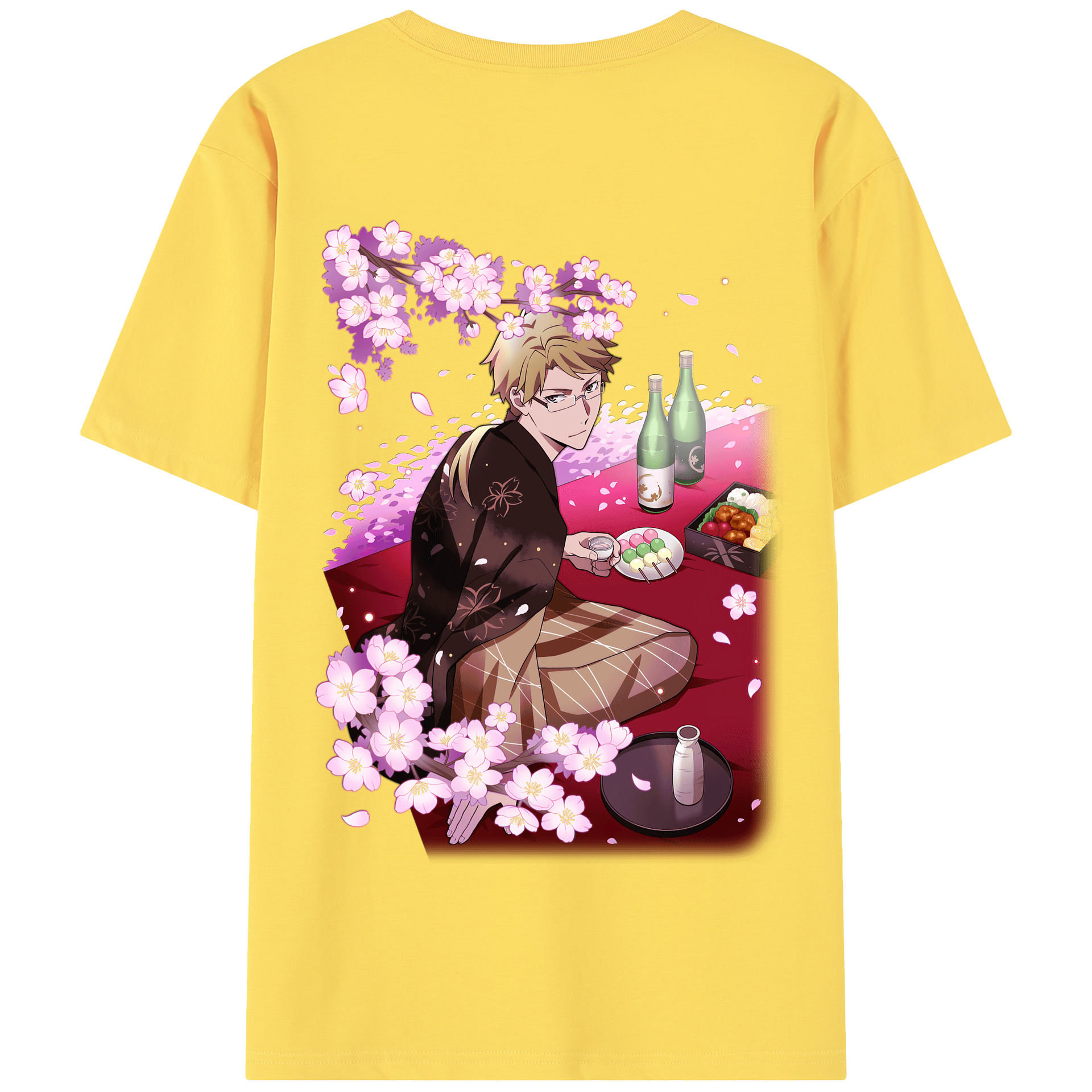 （画像用） 文豪ストレイドッグス Bungo Stray Dogs 綿100％半袖Tシャツ（背面プリント）