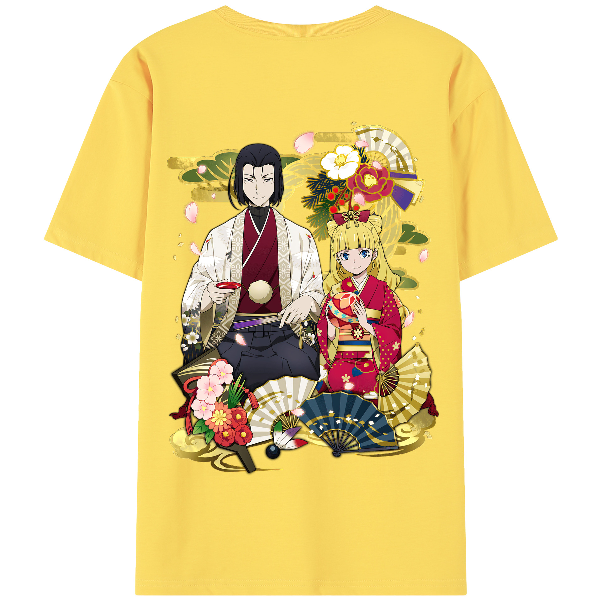 （画像用） 文豪ストレイドッグス Bungo Stray Dogs 綿100％半袖Tシャツ（背面プリント）