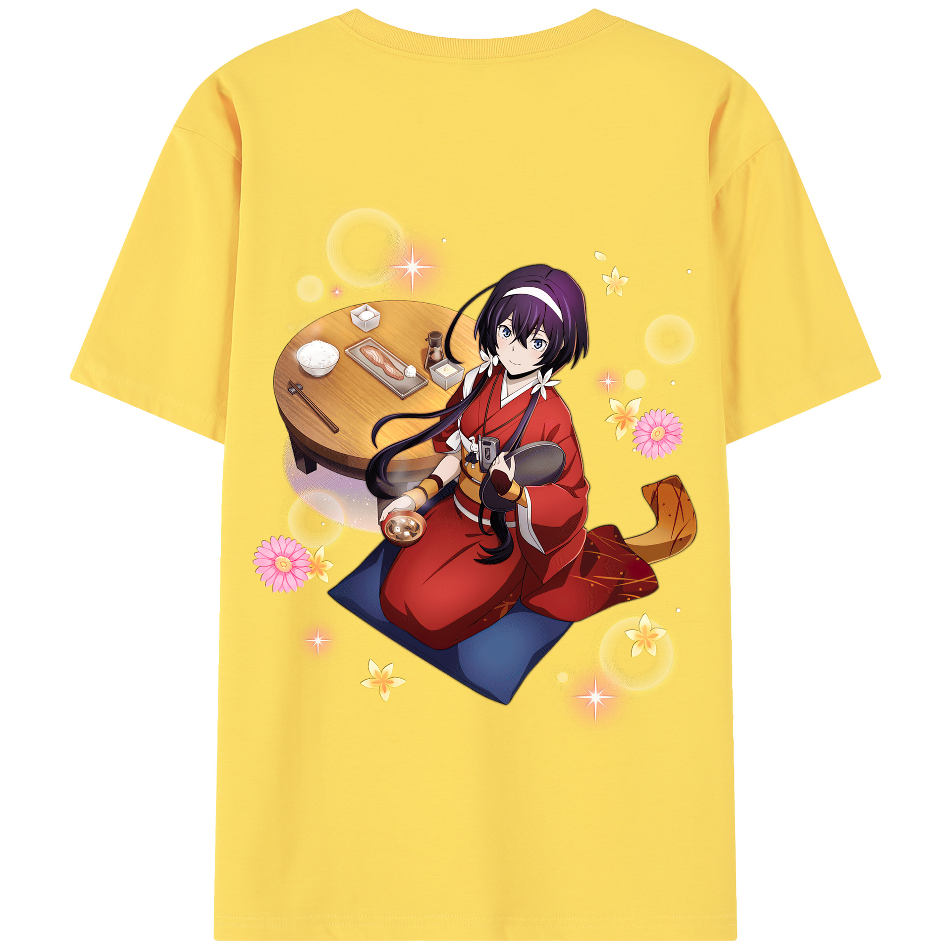 （画像用） 文豪ストレイドッグス Bungo Stray Dogs 綿100％半袖Tシャツ（背面プリント）